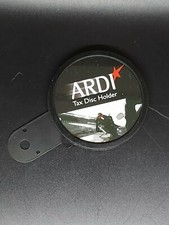 Ardi black steel tax disc - tax,