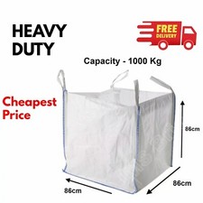 Tonne Bags Garden Waste  Dumpy Bags Bulk Jumbo Builders Garden Aggregate Sack