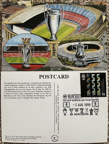 Manchester united treble - manchester,