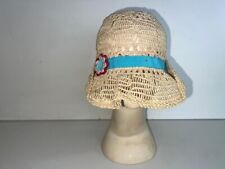 John Lewis Women Beige Foldable Summer Sun Beach Holiday Hat (56) OLS-HT004