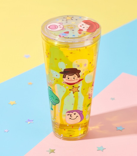 Yellow lava tumbler - lava,