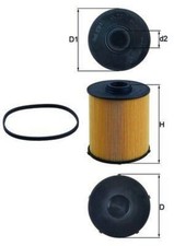 Fuel Filter MAHLE Fits