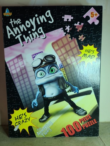 Rare vintage crazy frog puzzle - rare,