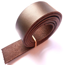 Clearance 3.5mm Thick Brown Leather Belt Blanks Straps