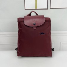 Longchamp - Nylon backpack - Burgundy