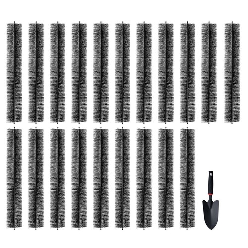 Galvanized gutter brush fits - gutter, 6
