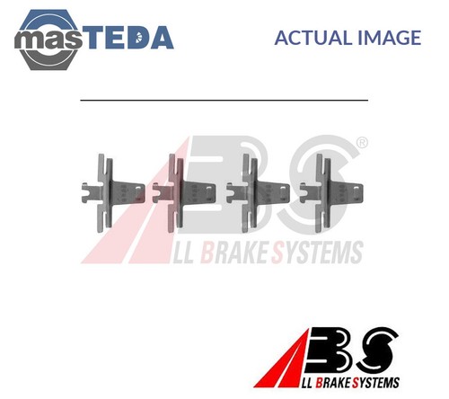 1018q brake pads fitting kit - brake,