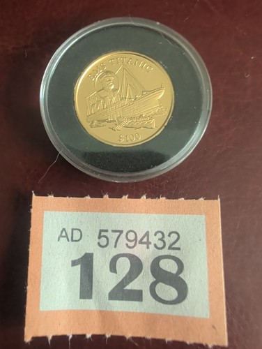 Rare 1998 liberia 100 rms - rare,