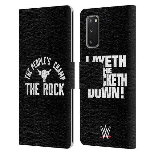 Official wwe the rock - the, leather