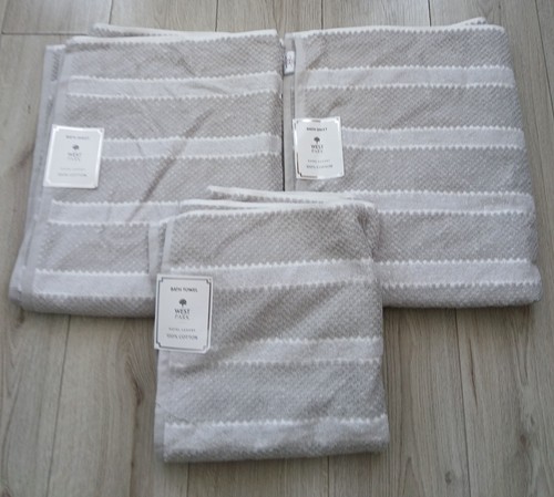 Bnwt west park popcorn stripe - west,