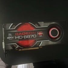 XFX, AMD Radeon HD 6870 1GB GDDR5 GPU Graphics Video Card Light Gaming Card