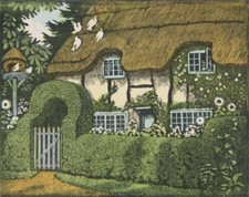 Old Thatch Art Print – John