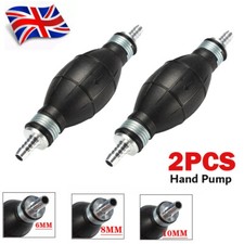 2PCS HAND PRIMER BULB for FUEL PUMP LINE Marine Outboard Motor Car Boat Engine