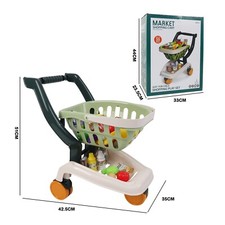 Kids Grocery Shopping Cart Toy