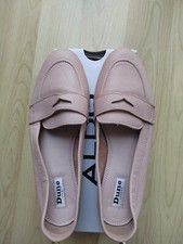 Dune Women's Blush pinkFlat slip on  Loafers Size 37 (UK4)
