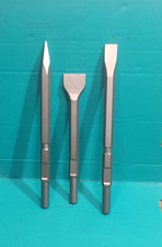 3pc Breaker Chisel Set Flat &