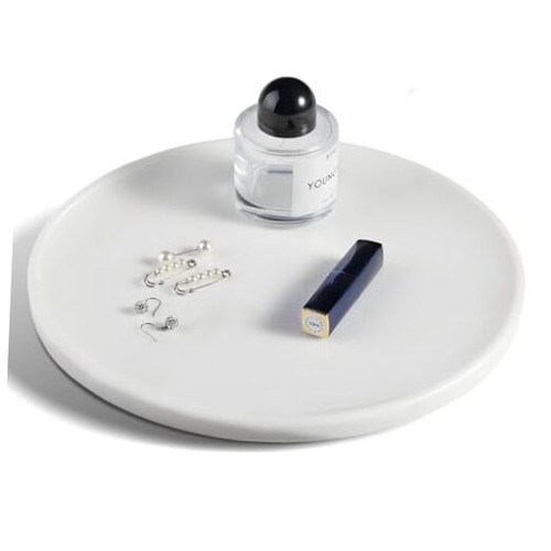 8inch round marble serving - marble,