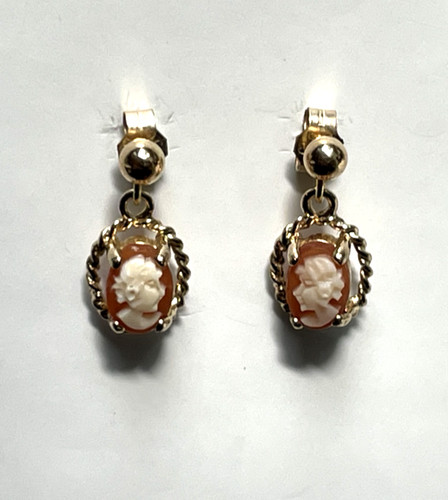 9ct yellow gold dangle - yellow,
