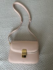 A.P.C Grace small bag in pale pink leather