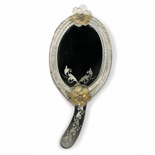 Vintage murano style mirror - murano,