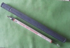 Vintage Floating Dairy Thermometer British make Zercol with original tube case