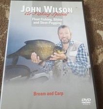 JOHN WILSON FLOAT FISHING , SLIDER AND STRET PEGGING DVD BREAM CARP 