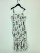 Grace Karin Blue Floral Print