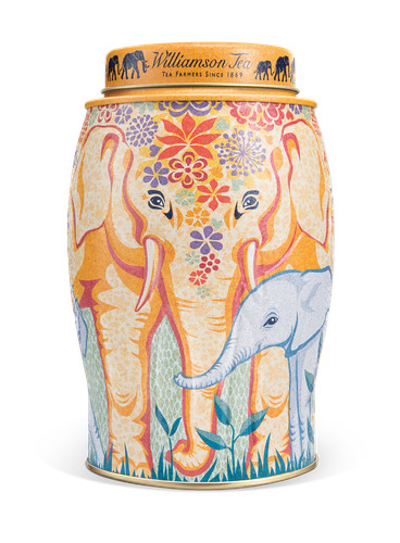Williamson tea elephant - williamson, caddy