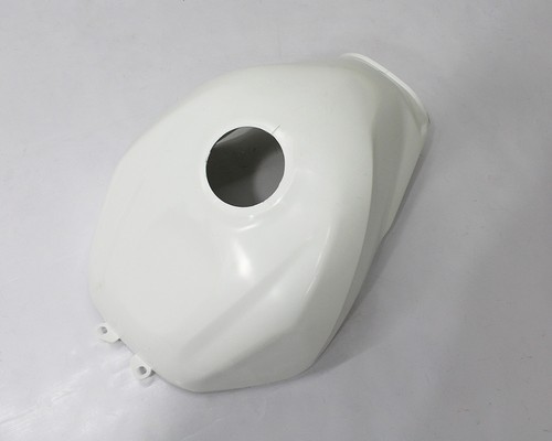 Unpainted white gas fuel - white,