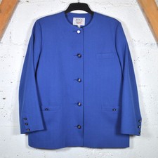AVOCA Vintage 100% Wool Blue