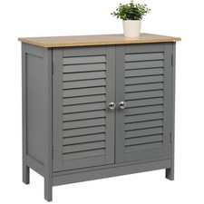 2-Door Bathroom Floor Cabinet