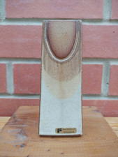 Mid Century 1960s Shelf Pottery Stoneware Vase Halifax Vintage Art Pottery 