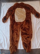 Brown Bear Costume Child Large Fancy Dress Outfit Furry cosplay Animal Suit