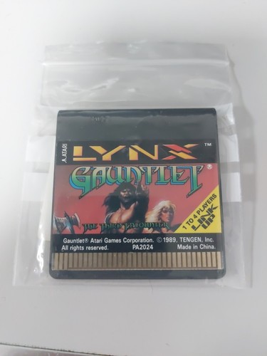 Atari lynx gauntlet cart - atari,
