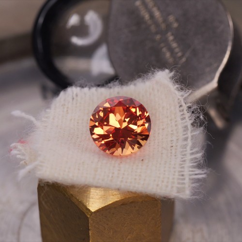 Lab grown padparadscha - , (55)