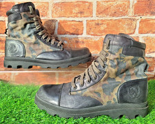 DIESEL BUTCH BLACK LEATHER &