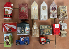 M & S Christmas Light Up Tins