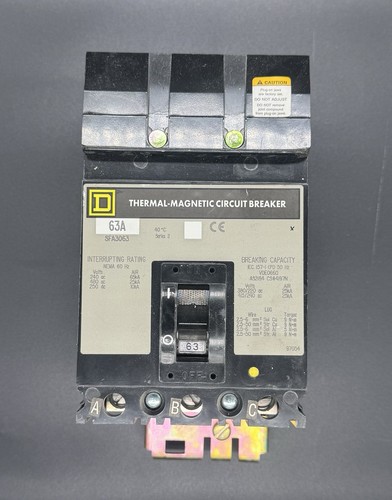 Square mccb amp triple - amp,