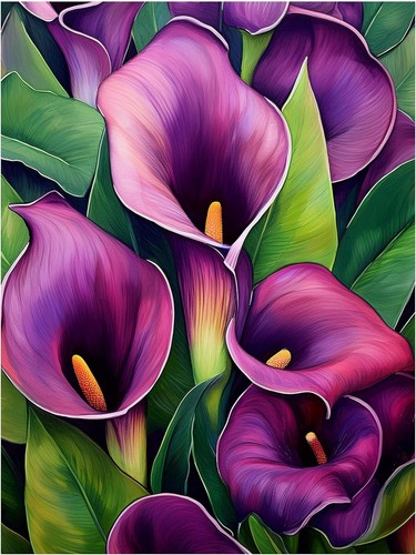 Tile mural floral - tile,