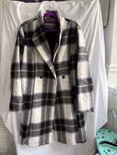 Brand New Ladies Check Coat