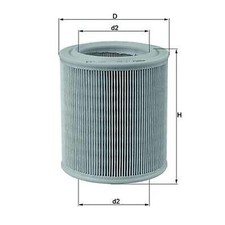 KNECHT LX 706 AIR FILTER FOR