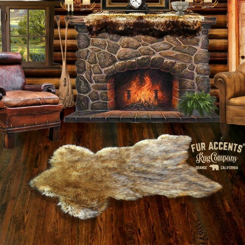 Faux fur sierra bear - sierra,