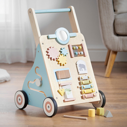 Wooden baby walker - walker, toddler