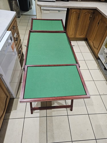 Folding games table - games,