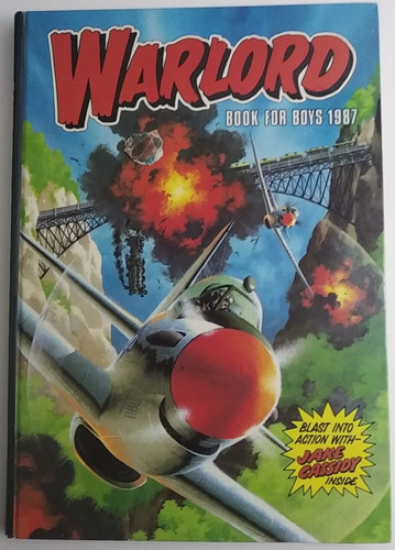 Warlord book for boys - boys, 1987