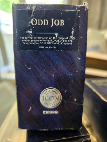James bond corgi icon oddjob - james,