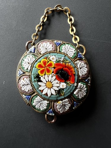 Vintage italy micro mosaic - italy,