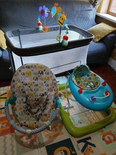 Baby crib walker and - baby, crib,