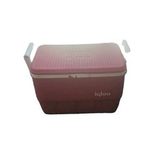 vintage Igloo Red Cooler Box
