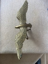 Brass Eagle On Branch Large